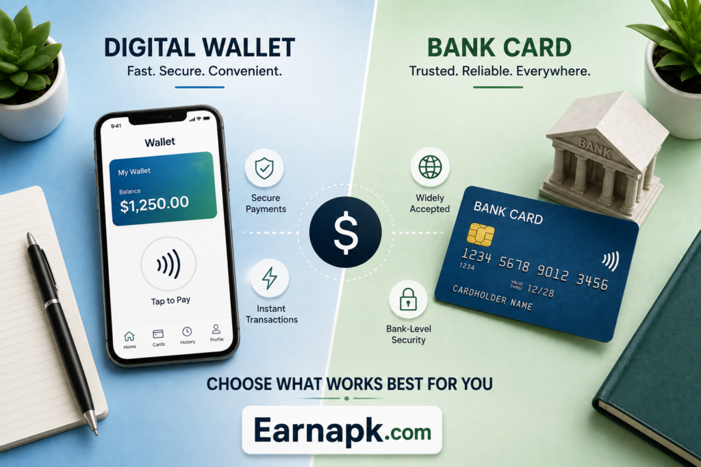 Digital Wallet vs Bank Account: What Should You Use for Everyday Money?