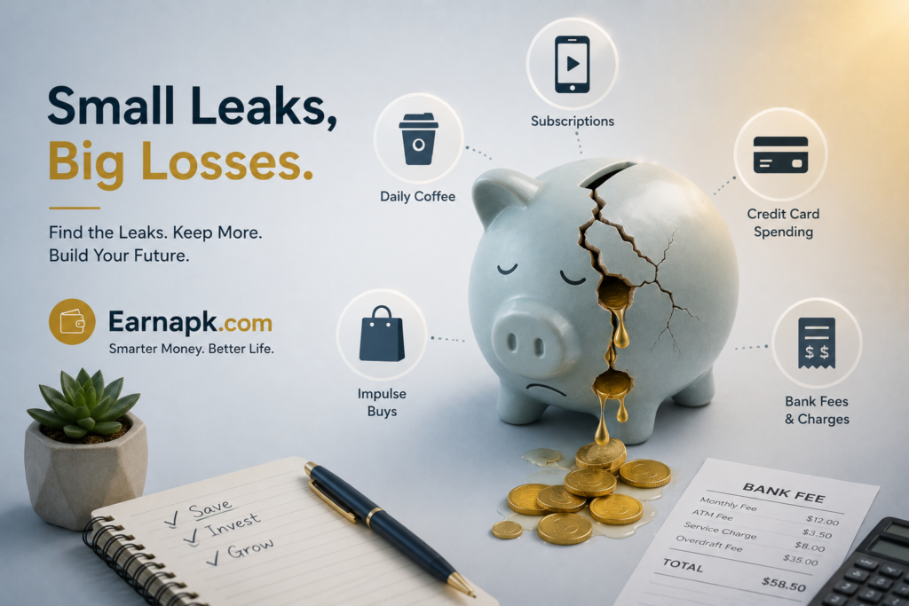 10 Money Leaks That Quietly Drain Your Bank Account Every Month