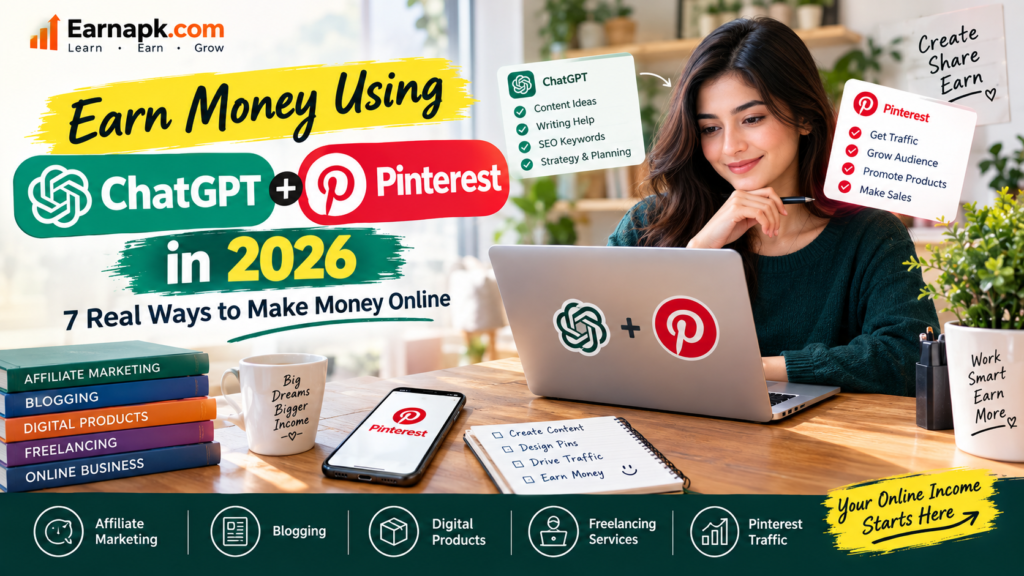 How to Earn Money Using ChatGPT and Pinterest in 2026